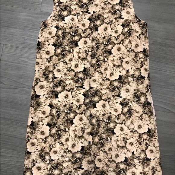 Madewell Broadway & Broome Silk Floral lined shift Dress. Sz M - Picture 9 of 11